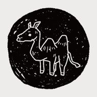 camel doodle N13