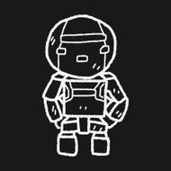 robot doodle N251