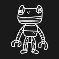 robot doodle N252