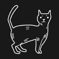 cat doodle N10