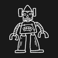 robot doodle N257