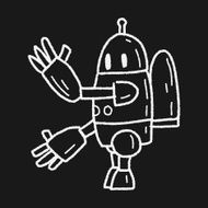 robot doodle N260