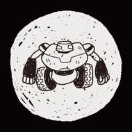 robot doodle N262