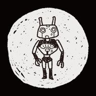 robot doodle N263
