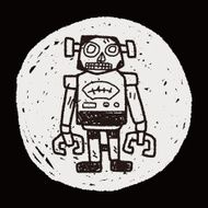 robot doodle N265