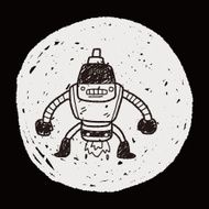 robot doodle N268
