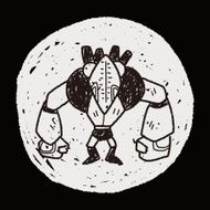 robot doodle N271