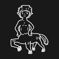 centaur doodle N4