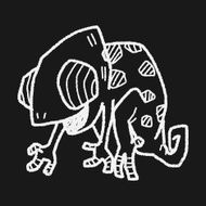 chameleon doodle N5