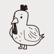 Chicken doodle N19