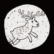 deer doodle N11