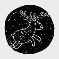 deer doodle N12