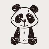 panda doodle N13