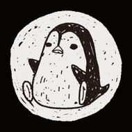 penguin doodle N9