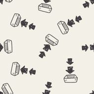doodle download seamless pattern background