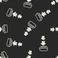 doodle download seamless pattern background N2