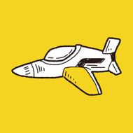 airplane doodle N79