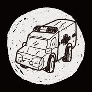 Ambulance doodle N7