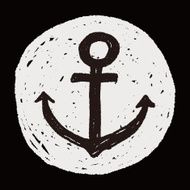 Anchor doodle N25