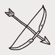 arrow and bow doodle N4