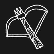 arrow and bow doodle N7