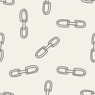 Doodle Link seamless pattern background N2