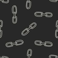 Doodle Link seamless pattern background N4