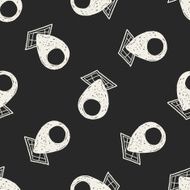 doodle location seamless pattern background N2