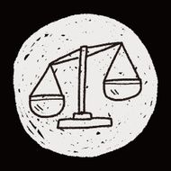 balance doodle drawing N8