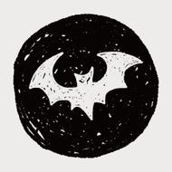 bat doodle N16