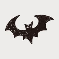 bat doodle N19