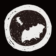 bat doodle N22