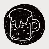 beer doodle drawing N7