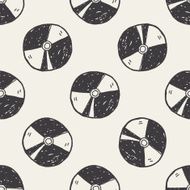 dvd doodle seamless pattern background