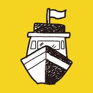 Boat doodle N40