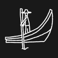 Boat doodle N46