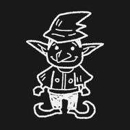 elf doodle N24