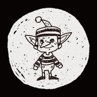 elf doodle N28