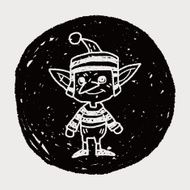 elf doodle N33
