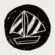 Boat doodle N59