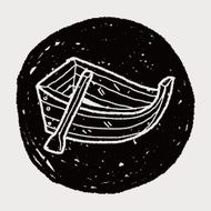 Boat doodle N61