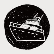Boat doodle N62