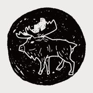 elk doodle N7