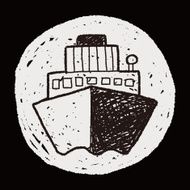 Boat doodle N77