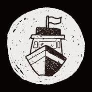 Boat doodle N78
