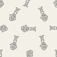 fairy doodle seamless pattern background N8