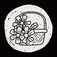 Flower doodle N130