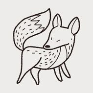 fox doodle N6