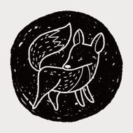 fox doodle N12