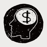 brain money doodle N5